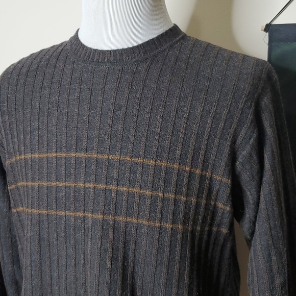 Men's Geoffrey Beene Merino Wool Sweater - Picture 2 of 6